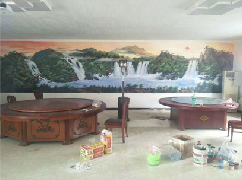 安仁墙绘-写实风景