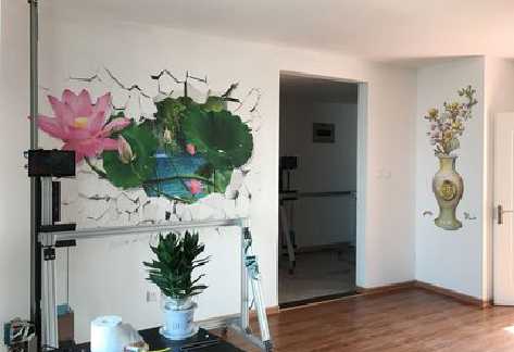 安仁墙体彩绘相比墙纸的优势。