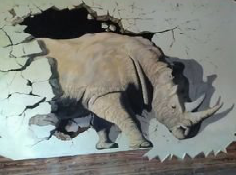 安仁在墙绘中,如何绘制3D效果?