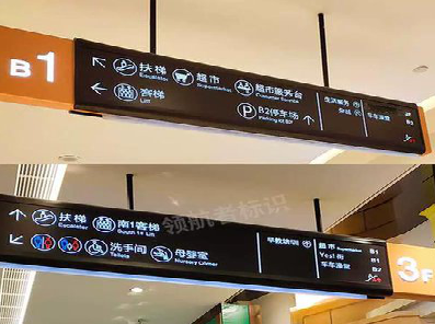 安仁如何通过商场标识牌引导客流分布?