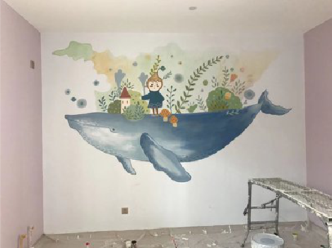 安仁手绘墙的特点及优势。