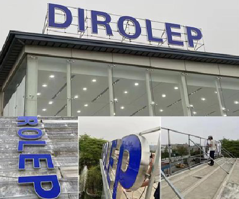 安仁楼顶发光字安装的注意事项。